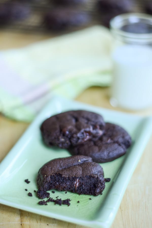 chocolate mint cookies