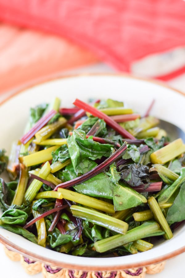 delicious and easy sauteed beet greens